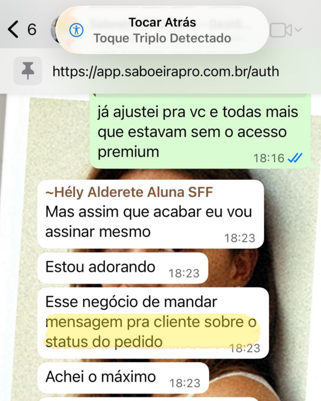 Rose Batista amando a precificação do Saboeira PRO